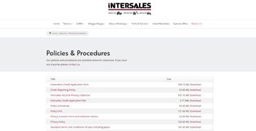 Policies & Procedures